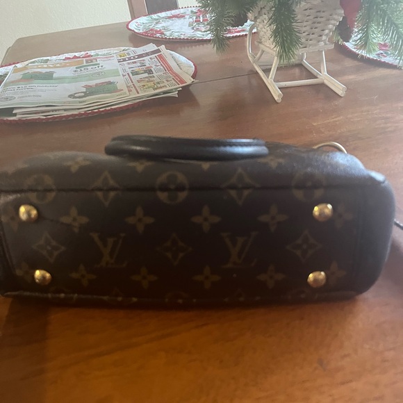 Louis Vuitton Black and Brown Monogram Tote - Picture 12 of 16